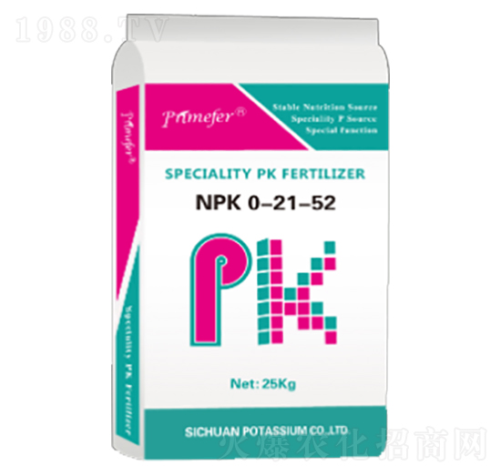 化學緩釋型水溶肥0-21-52-普利豐-普德頌