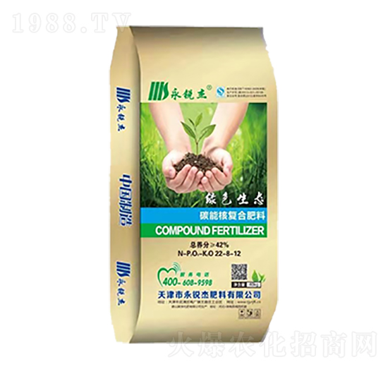 碳能核復(fù)合肥料22-8-12-永銳杰