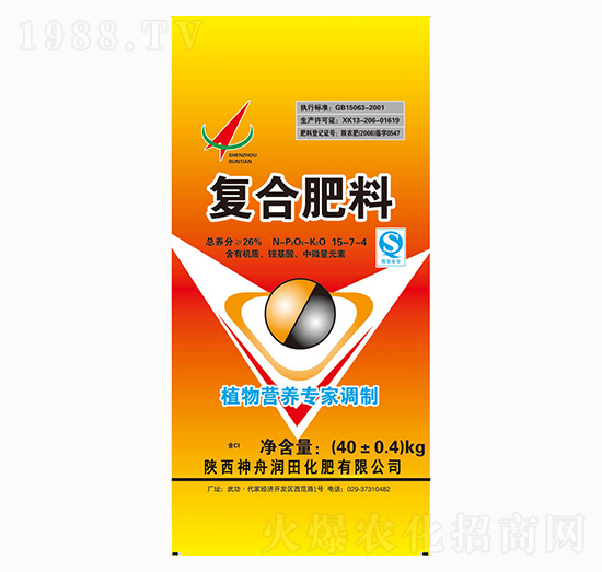 復合肥料15-7-4-神舟潤田