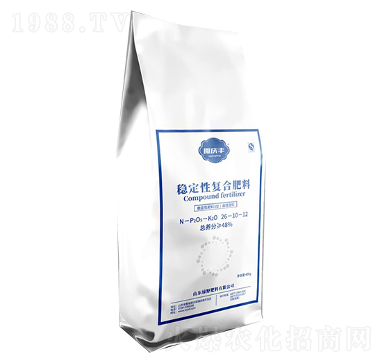 穩(wěn)定性復合肥料26-10-12-撒慶豐-綠野