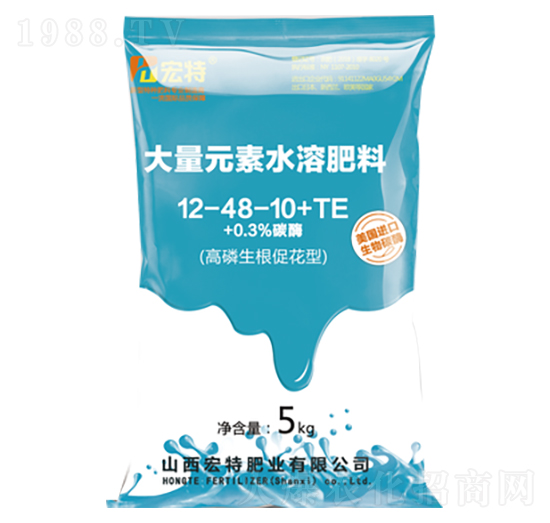 大量元素水溶肥12-48-10+TE-宏特肥業(yè)