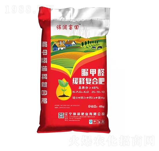 脲甲醛緩釋復合肥料25-10-13-錦潤富田-錦潤肥業(yè)