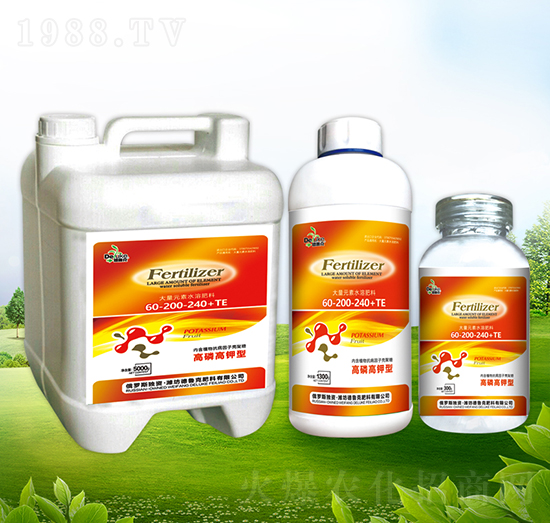 高磷高鉀型大量元素水溶肥60-200-240+TE-德魯克
