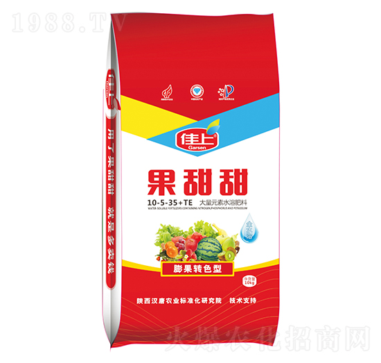 大量元素水溶肥料10-5-35+TE-果甜甜-漢唐