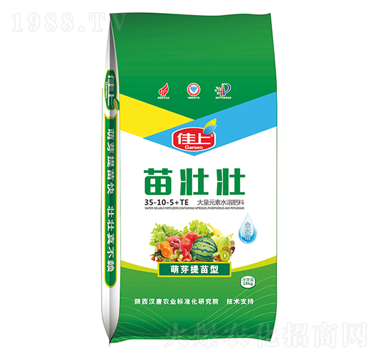 大量元素水溶肥料135-10-5+TE-苗壯壯-漢唐