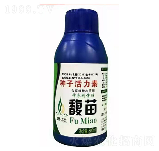 含腐植酸水溶肥料-馥苗種植活力素-綠碩農(nóng)業(yè)