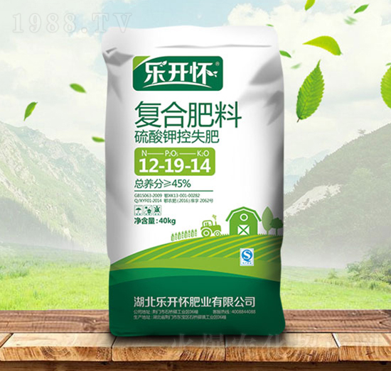 硫酸鉀控失復(fù)合肥料12-19-14-樂(lè)開(kāi)懷-金秋實(shí)農(nóng)資