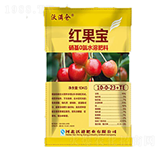 硝基水溶肥料10-0-23+TE-紅果寶-沃滿倉-沃港肥業(yè)