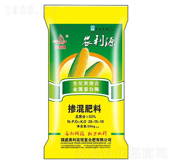 摻混肥料28-15-10-農利源-中基金石