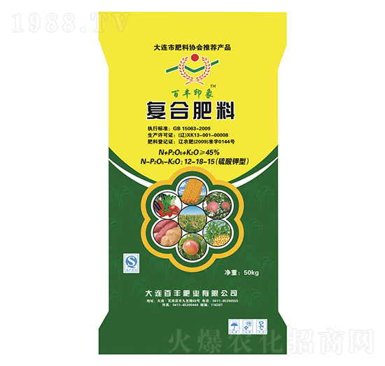 硫酸鉀型復合肥料12-18-15-百豐印象-中基金石