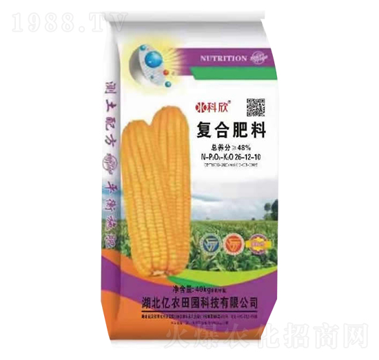 復合肥料26-12-10-億農(nóng)田園