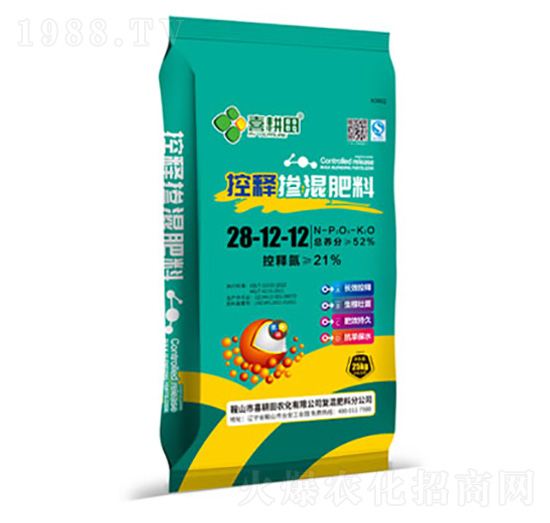 控釋摻混肥料28-12-12-喜耕田-禾祺正肥業(yè)