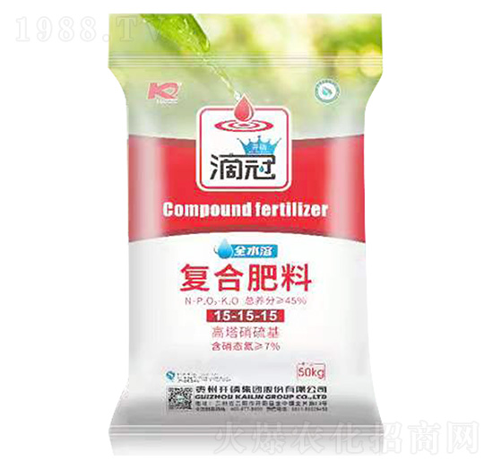 高塔硝硫基復合肥料15-15-15-滴冠-鑫天蘭農業(yè)