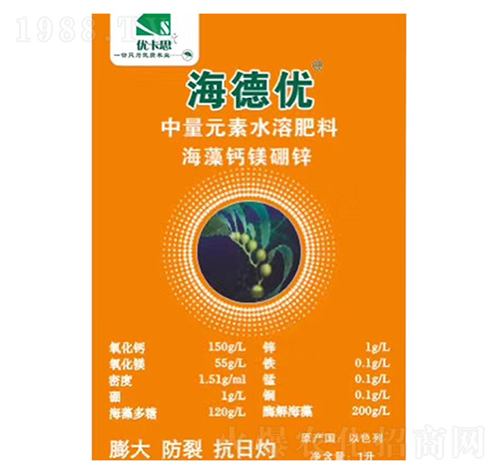中量元素水溶肥料-海藻鈣鎂硼鋅-鑫天蘭農業(yè)