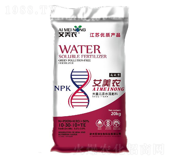 大量元素水溶肥料10-30-10+TE-艾美農(nóng)