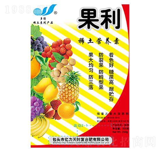 稀土營養(yǎng)素-果利-多得-億力天時