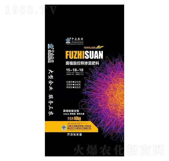 腐植酸控釋摻混肥料15-18-18-中農(nóng)-益農(nóng)農(nóng)業(yè)