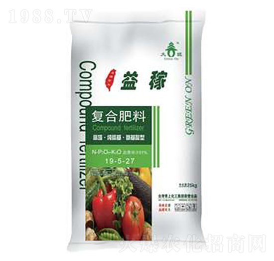 復合肥料19-5-27-益稼-青上化肥