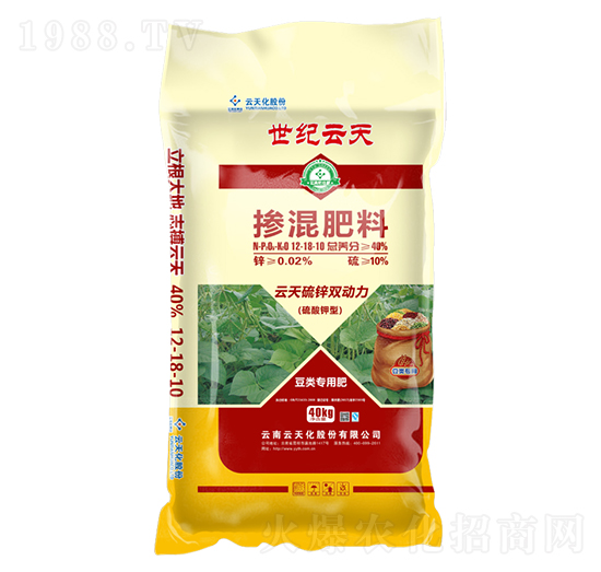 豆類專用摻混肥12-18-10-世紀(jì)云天