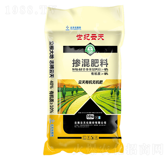 有機(jī)無(wú)機(jī)摻混肥12-18-10-世紀(jì)云天