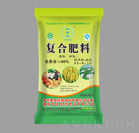 復(fù)合肥料22-6-12-瑞富儂-中農(nóng)生態(tài)