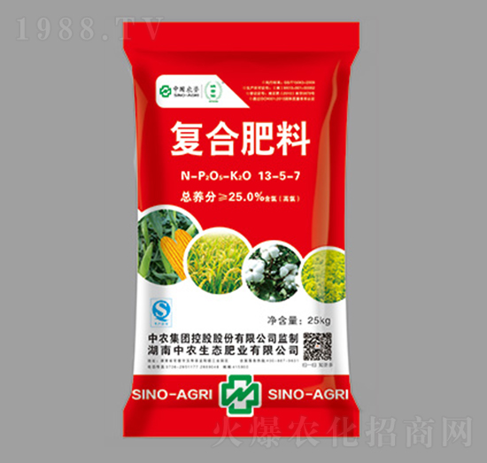 復合肥料13-5-7-瑞富儂-中農(nóng)生態(tài)