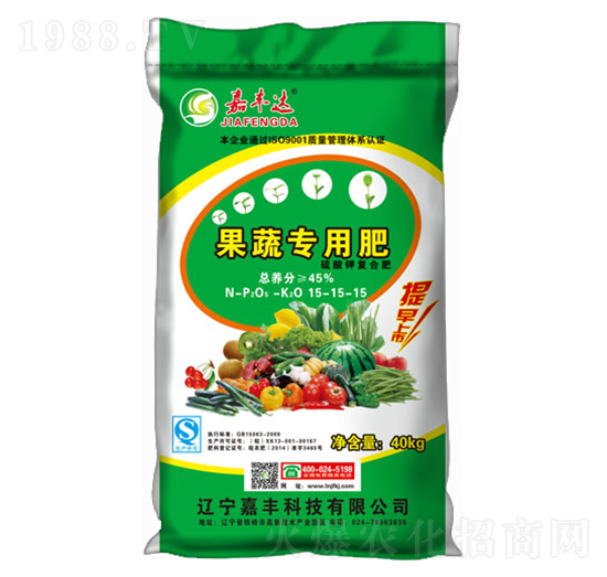 果蔬專用肥15-15-15-嘉豐科技
