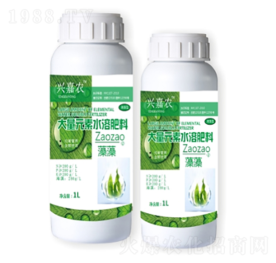 興嘉農(nóng)大量元素水溶肥（藻藻）-金穗生態(tài)