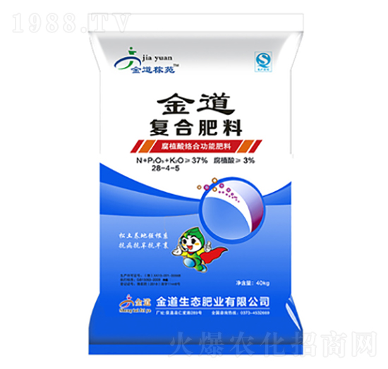 腐植酸復(fù)合肥28-4-5-金道28高氮肥-金正生物