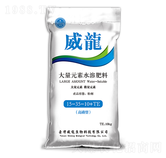 大量元素水溶肥料15-35-10+TE-科邁農(nóng)