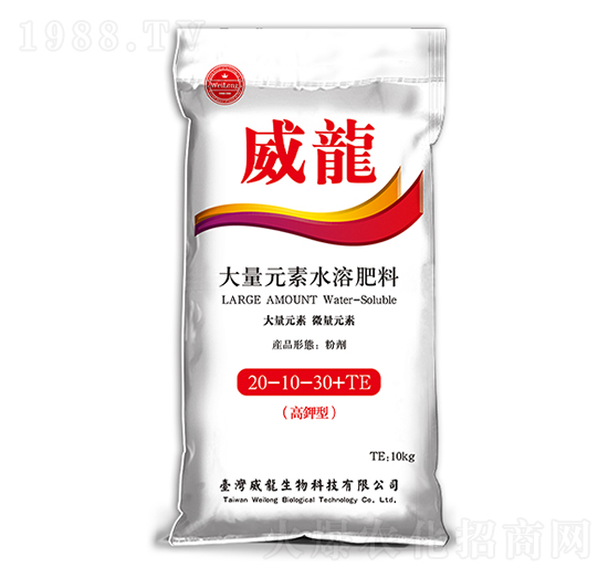 大量元素水溶肥料20-10-30+TE-科邁農(nóng)