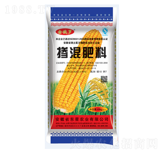 金俄羅摻混肥料28-10-7-東星