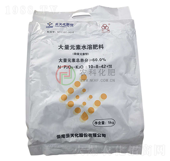 大量元素水溶肥10-8-42+TE-農(nóng)科化肥
