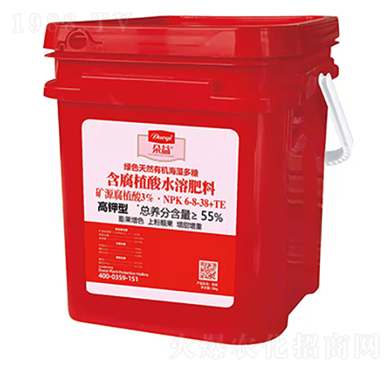 高鉀型含腐殖酸水溶肥料6-8-38+TE-朵益農(nóng)業(yè)