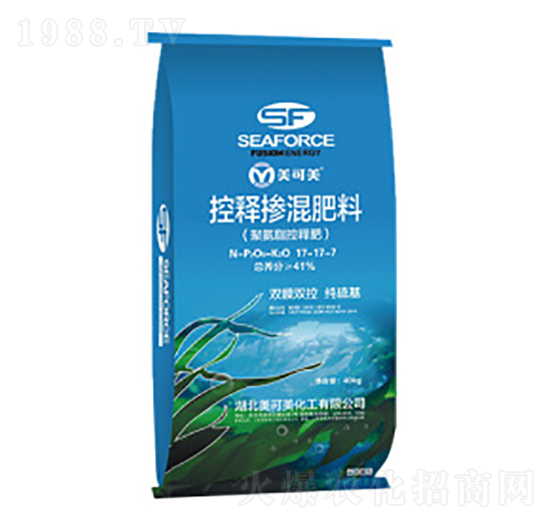 控釋摻混肥料17-17-7-美可美