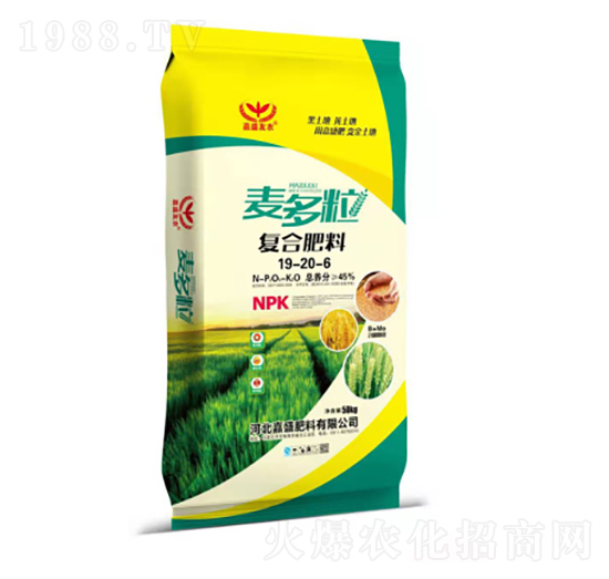 復合肥料19-20-6-麥多粒-嘉盛肥料