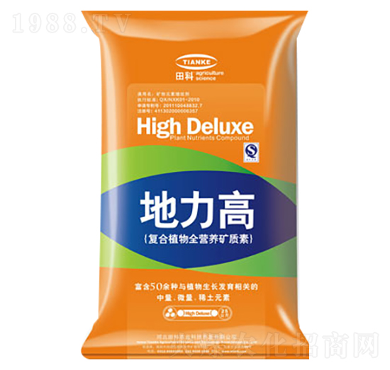 復(fù)合植物全營養(yǎng)礦質(zhì)素-地力高-田科農(nóng)業(yè)