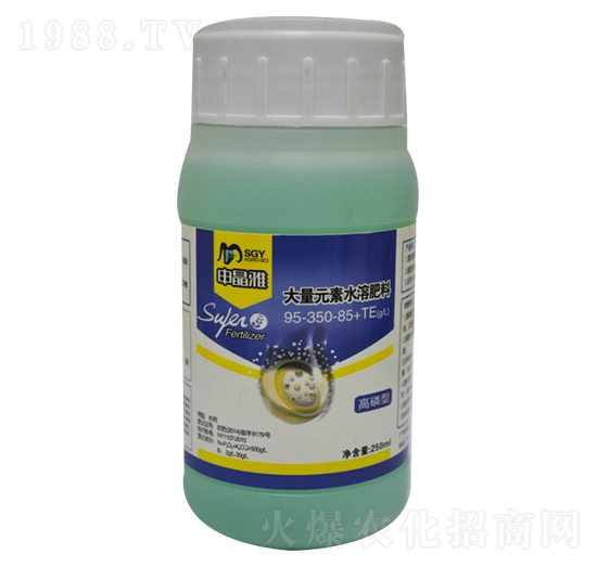 高磷型大量元素水溶肥-95-350-85+TE-申晶雅