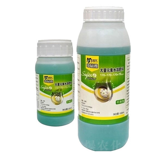 平衡型大量元素水溶肥170-170-170+TE-申晶雅