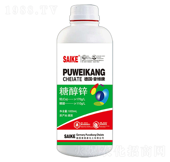 1000ml糖醇鋅-賽克-臺達(dá)肥業(yè)
