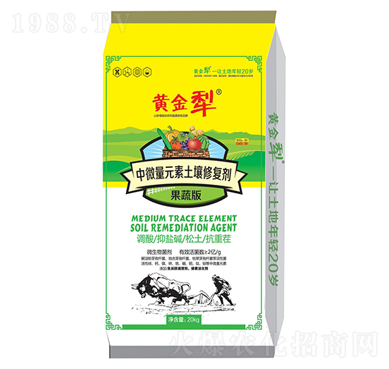 中微量元素土壤修復(fù)劑-黃金犁果蔬版-百花集團(tuán)