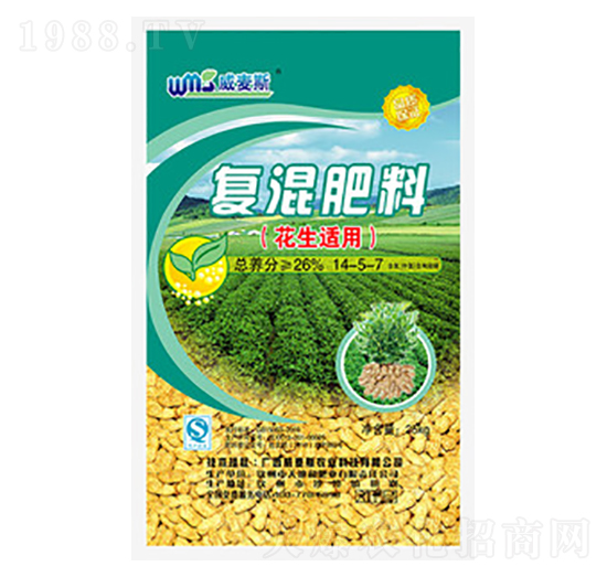 花生適用復混肥料14-5-7-威麥斯