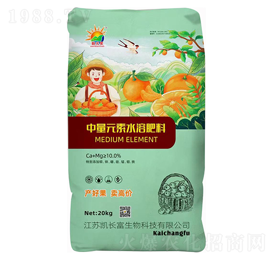 中量元素水溶肥料-陽光果-凱長富