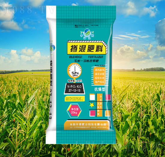 抗燒型玉米適用摻混肥料27-12-13-正鑫弘-宇源科技