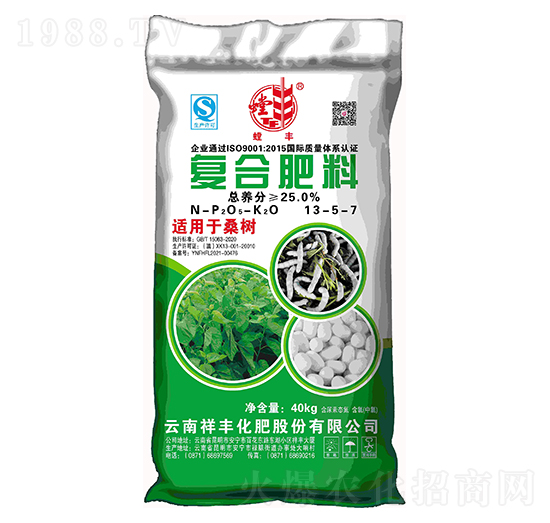 桑樹(shù)適用復(fù)合肥料13-5-7-螳豐-祥豐集團(tuán)