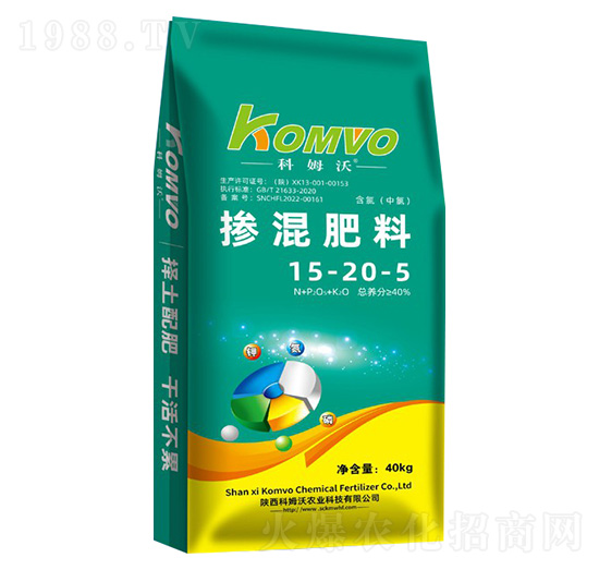 40kg摻混肥料15-20-5-灌農(nóng)-科姆沃