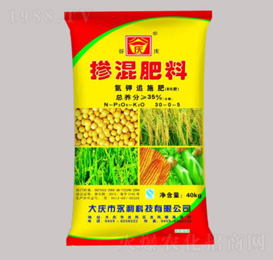 氮鉀追施肥30-0-5-谷慶-永利科技