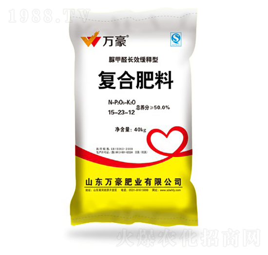 經(jīng)濟作物專用脲甲醛復(fù)合肥料15-23-12-萬豪農(nóng)業(yè)