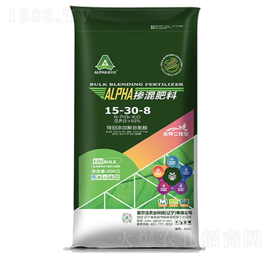摻混肥料15-30-8-愛(ài)爾法