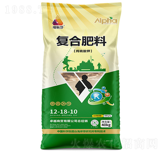 純硫酸鉀復(fù)合肥料12-18-10-喀秋莎-愛(ài)爾法